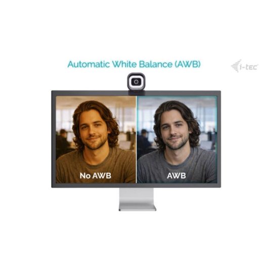 Webcam i-tec SOLOMON 700 STREAM 4K Anel LED Autofocus 8,29MP