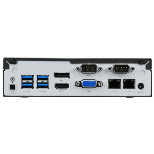 Mini PC Shuttle DL3000EP Intel N100 8GB 128GB SSD UHD Graphics Windows 10 IoT Slim sem ventoinha