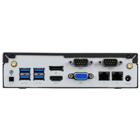 Mini PC Shuttle DL3000EP Intel N100 8GB 128GB SSD UHD Graphics Windows 10 IoT Slim sem ventoinha