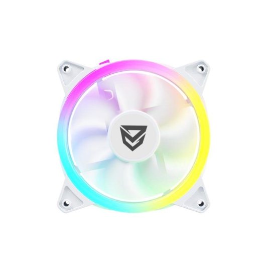 Kuehlung Luft Nfortec 120mm Draco X ARGB Weiss Leise RGB