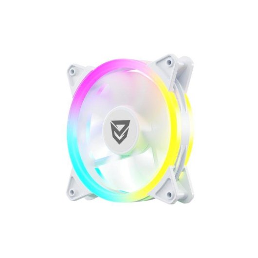 Kuehlung Luft Nfortec 120mm Draco X ARGB Weiss Leise RGB