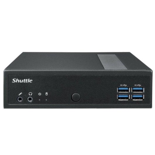 Mini PC Shuttle DL3000XA Intel N100 8GB 128GB SSD UHD Graphics sin sistema operativo fanless