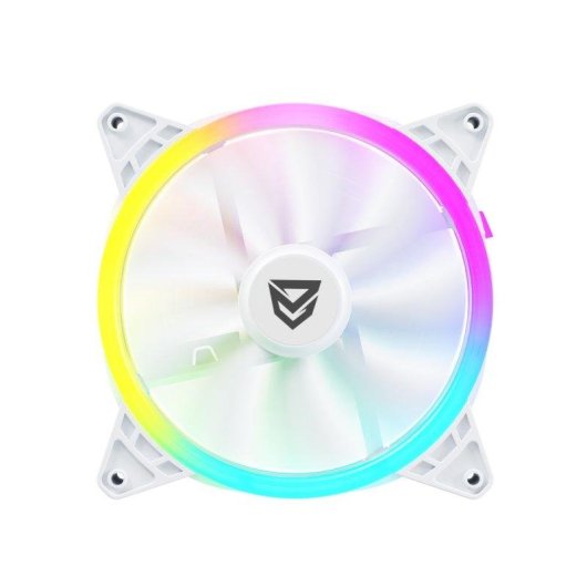 Refrigeração Ar Nfortec 140mm Draco X ARGB Branco Silencioso