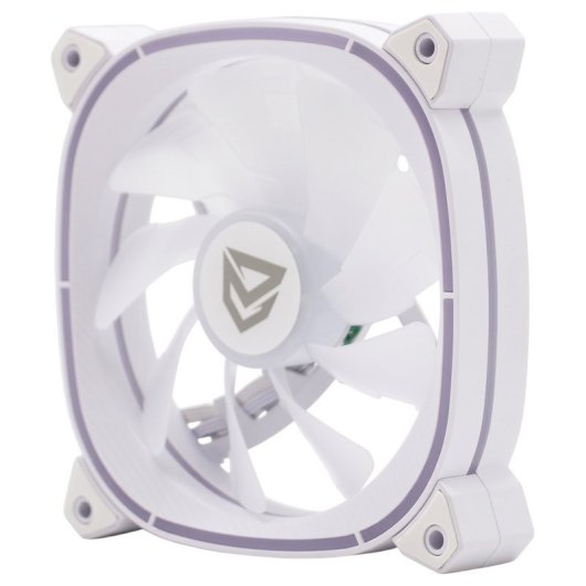 Luftkühlung Nfortec 120mm Atria X White ARGB PWM Lüfter