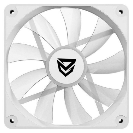 Ventilateur supplémentaire Nfortec Krater X Fan 120mm 1100RPM ARGB PWM blanc