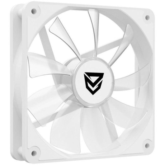 Ventilateur supplémentaire Nfortec Krater X Fan 120mm 1100RPM ARGB PWM blanc