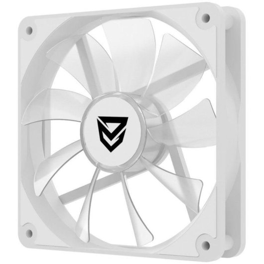 Ventilateur supplémentaire Nfortec Krater X Fan 120mm 1100RPM ARGB PWM blanc