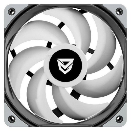 Ventilador suplementar Nfortec Koit 120mm PWM 1700RPM ARGB preto silencioso