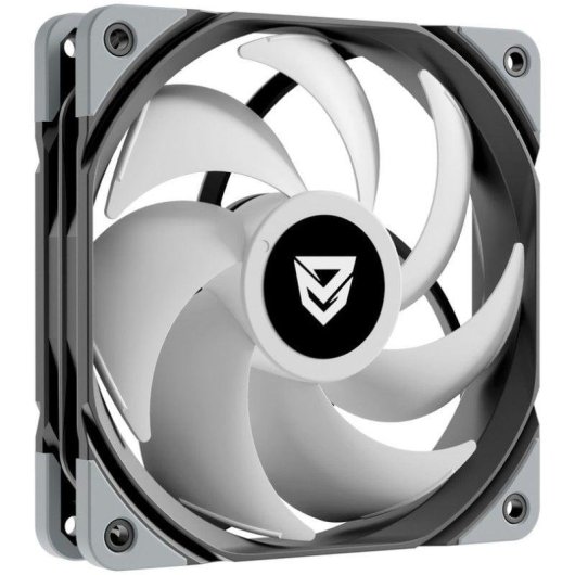 Ventilador suplementar Nfortec Koit 120mm PWM 1700RPM ARGB preto silencioso