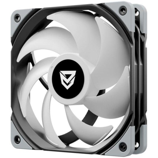 Ventilador suplementar Nfortec Koit 120mm PWM 1700RPM ARGB preto silencioso
