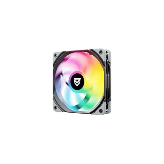 Refrigeração Ar Nfortec 120mm Koit PWM ARGB Preto 8 LED