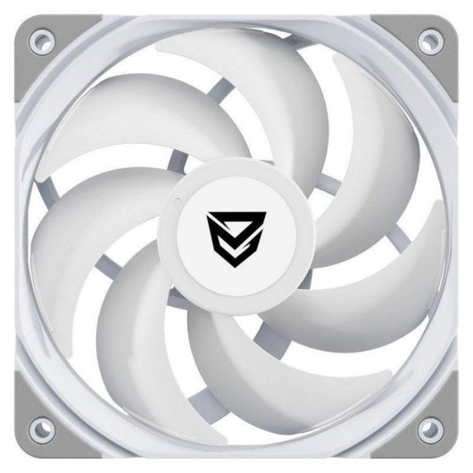 Ventilador suplementar Nfortec Koit 120mm PWM 1700RPM ARGB branco silencioso