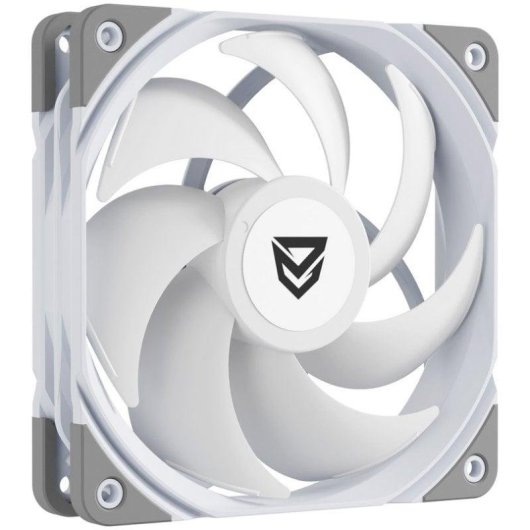 Ventilador suplementar Nfortec Koit 120mm PWM 1700RPM ARGB branco silencioso
