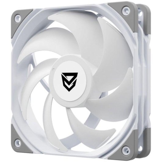 Ventilador suplementar Nfortec Koit 120mm PWM 1700RPM ARGB branco silencioso