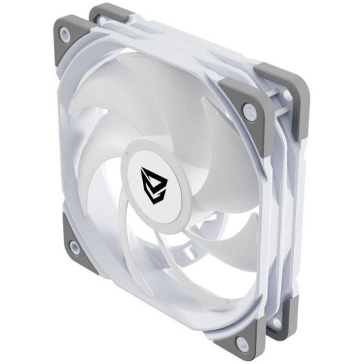 Ventilador suplementar Nfortec Koit 120mm PWM 1700RPM ARGB branco silencioso