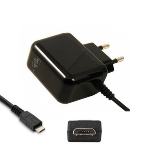 Wandladegerät Generica Myaxe Schwarz MicroUSB 1 A Kompakt