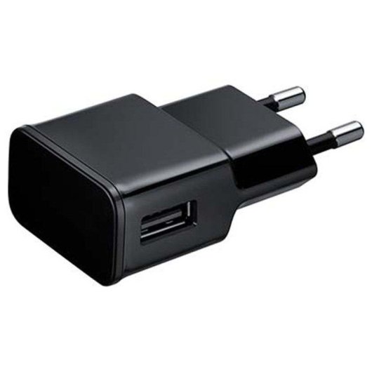 Carregador de parede USB Generica Universal 1000 mAh Preto Compacto