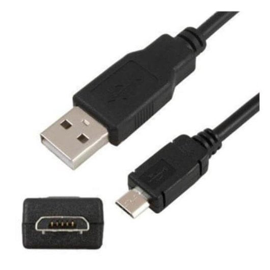 MicroUSB Kabel Generica Schwarz Universal Laden und Datenübertragung