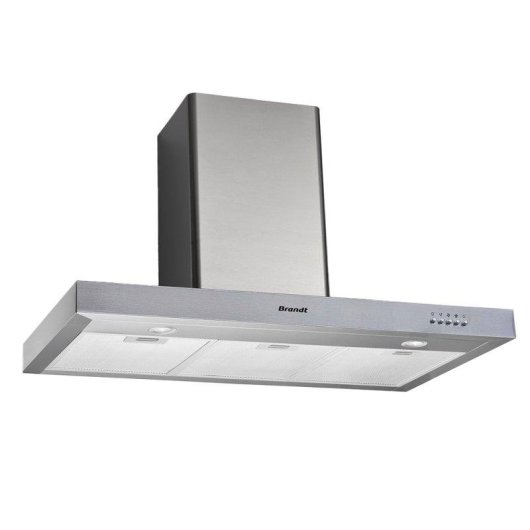 Campana extractora Brandt BHB6901X Canalisation/Recirculation 90cm LED inox