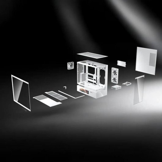 Tour ATX Cougar CGR-2DA4B-V Verre Trempe RGB LCD Gaming