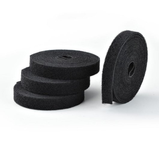 Organisateur de cables StarTech HKLP15054PK 4,6 m Noir Lot 4