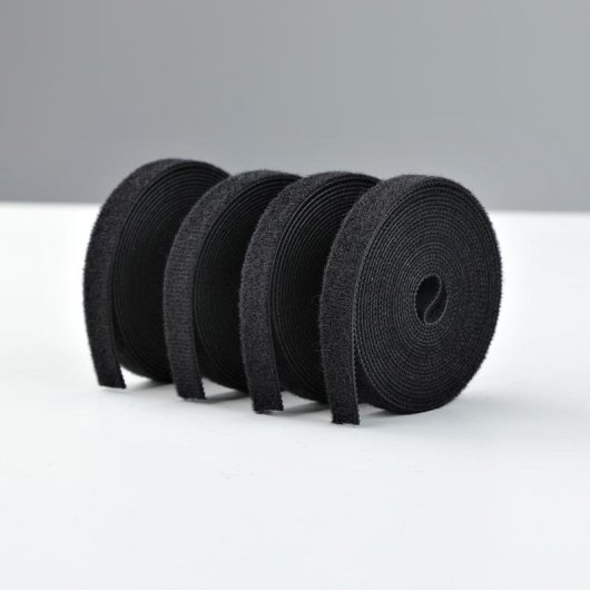 Organisateur de cables StarTech HKLP15054PK 4,6 m Noir Lot 4