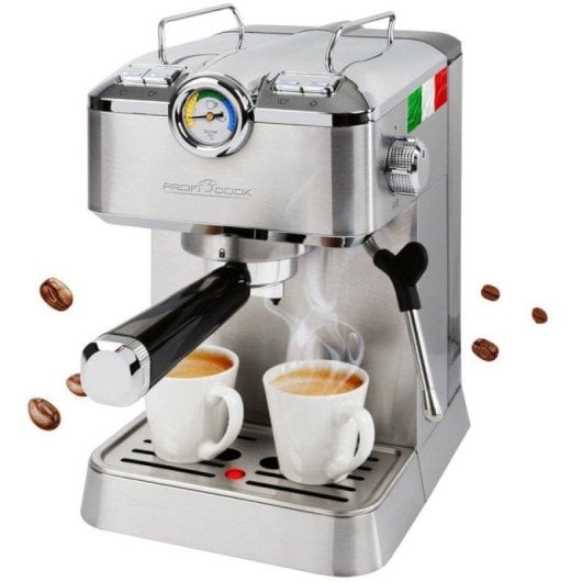 Macchina da caffè espresso ProfiCook PC-ES-KA 1267 1,5L 20 bar con vaporizzatore capsule