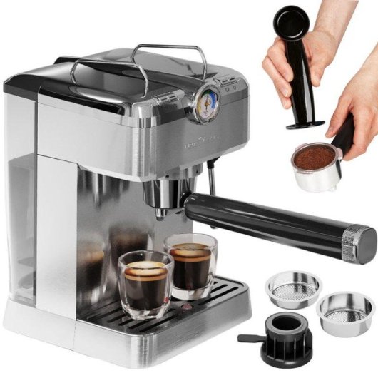 Macchina da caffè espresso ProfiCook PC-ES-KA 1267 1,5L 20 bar con vaporizzatore capsule