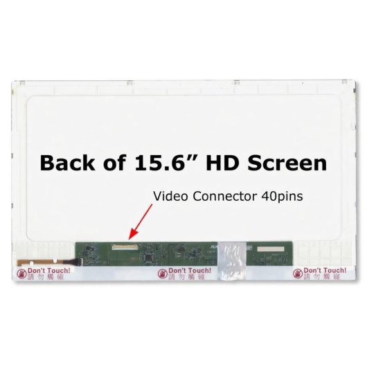 Écran LED HP Pavilion 15,6" 1366x768 Compatible e043cl e048nr