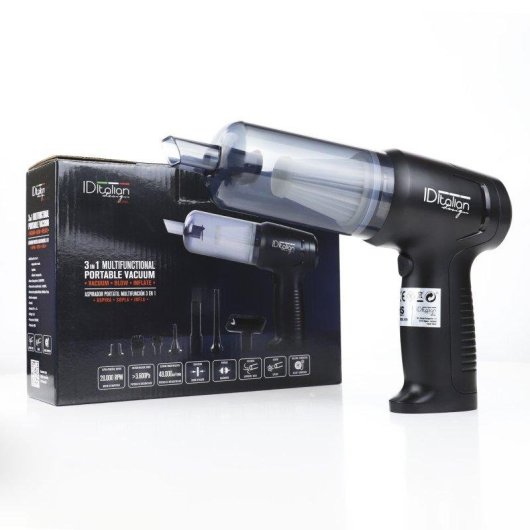 Handstaubsauger Italian Design 50W Kompakt 3-in-1 Multifunktion