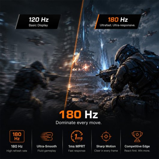 Monitor Gaming PcCom Elysium Pro 34″ Curvo Fast VA UltraWide QHD 180Hz Adaptive Sync Regulable en Altura
