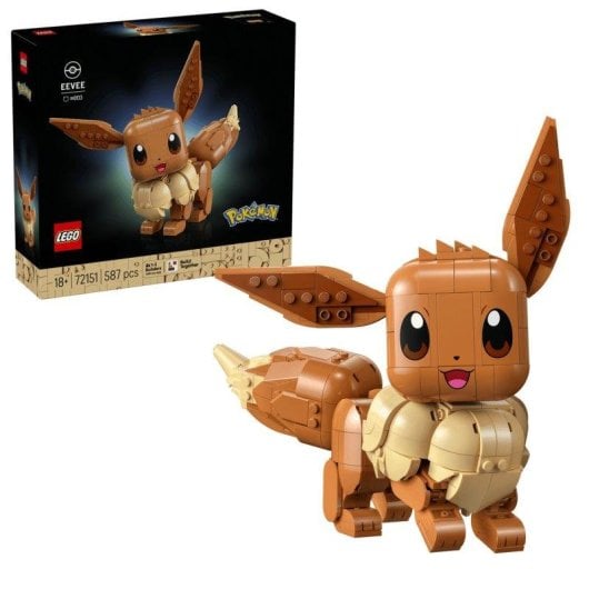 LEGO Pokémon Eevee 72151 587 piezas