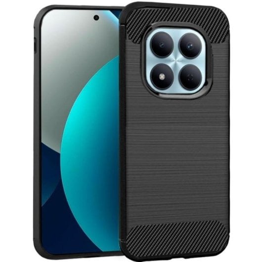 Funda pour mobile Cool Carcasa COOL Parachoques Plastique Noir Haute résistance pour Xiaomi Redmi Note 15 Pro