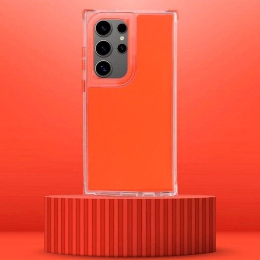Funda para móvel Cool Matrix Coral Antichoque Plástico Laranja para Samsung Galaxy A17 A26 5G