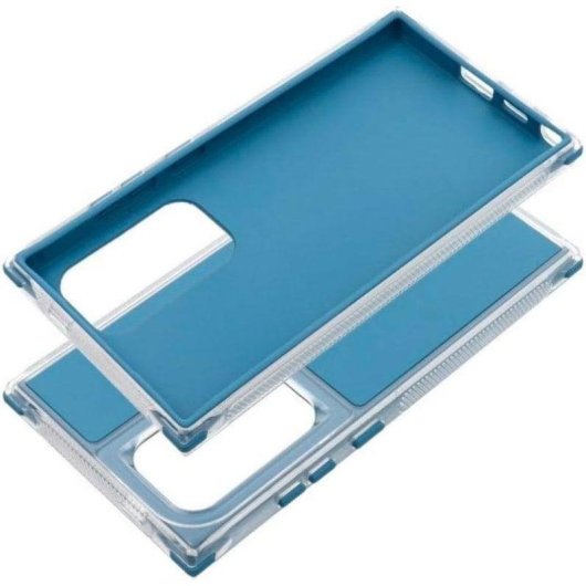 Coque Cool Matrix bleue antichoc pour Samsung Galaxy A26 5G, A17 4G/5G et A18