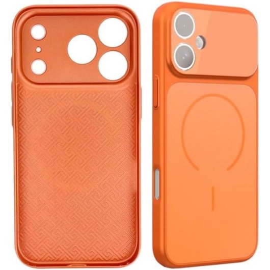 Funda per smartphone Cool Carcasa COOL Magnetica Plastica Arancione Resistente per iPhone 17