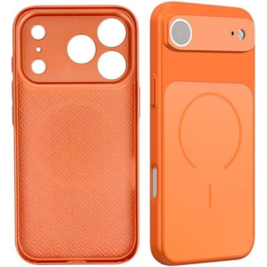 Funda per smartphone Cool Carcasa COOL Magnetica Plastica Arancione Resistente per iPhone 17