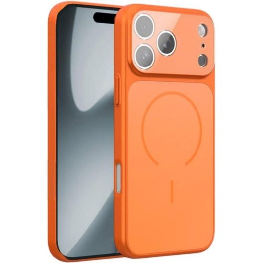 Funda para móvel Cool Carcasa COOL Magnética Plástico Laranja Resistente para iPhone 17 Pro
