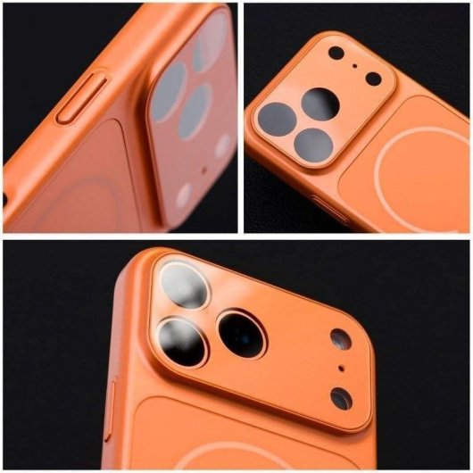Funda para móvil Cool magnética de plástico naranja para iPhone 17 Pro / 18 Pro