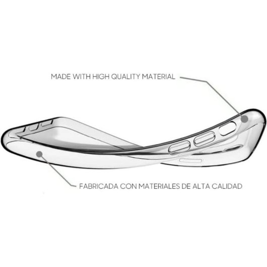 Funda para móvil Cool Funda COOL Silicona Flexible Transparente Antigolpes para Oppo Reno 15 F 5G