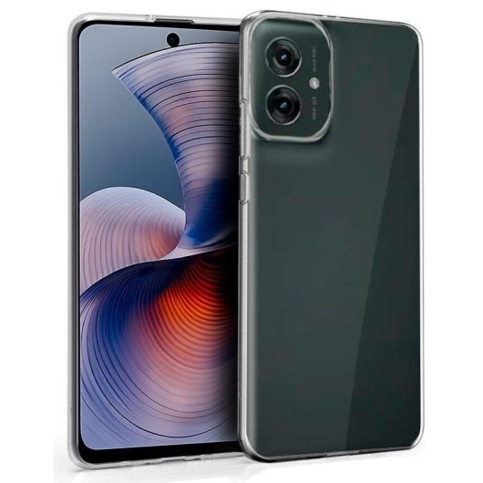 Funda para móvel Cool Silicone Transparente Flexível para Motorola Moto G55 5G