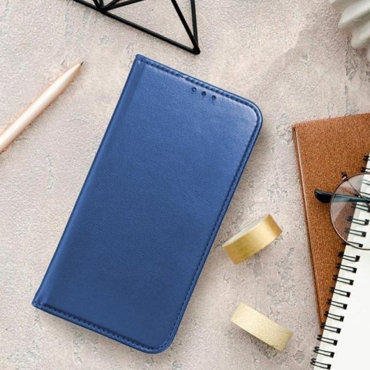 Funda para móvel Cool Flip Cover Capa Livro Couro Sintético Azul 360° para Oppo Reno 14 5G