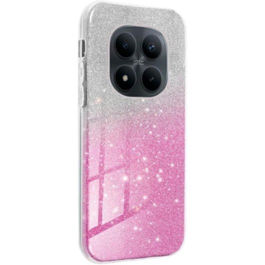 Funda para móvil Cool Carcasa COOL Glitter Bicolor Plástico Rosa para Xiaomi Redmi Note 15 Pro Plus 5G y Poco M8 Pro 5G