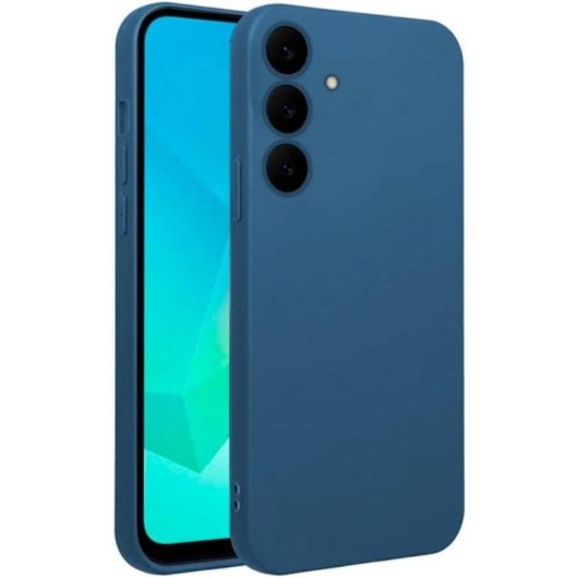 Funda para móvel Cool Silicone Flexível Azul Alta Resistência para Samsung A165 Galaxy A16 5G