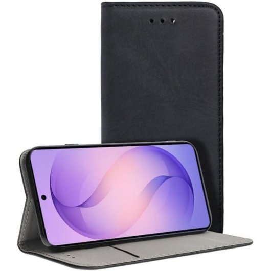 Funda pour mobile Cool Flip Cover Etui à rabat Cuir synthétique Noir 360° pour Samsung S942 Galaxy S26