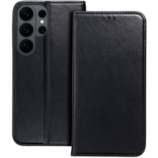 Funda para móvel Cool Flip Cover Capa Livro Couro Sintético Preto 360° para Samsung S948 Galaxy S26 Ultra