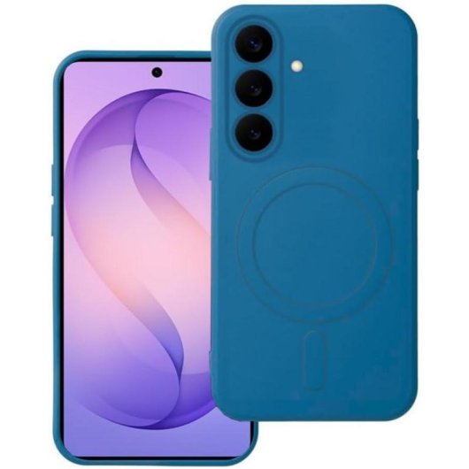 Funda para móvel Cool Carcasa Magnética Silicone Azul Flexível Resistente para Samsung S942 Galaxy S26