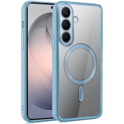 Capa para telemóvel Cool Silicone Magnética Transparente para Samsung S947 Galaxy S26 Plus Acabamento Premium