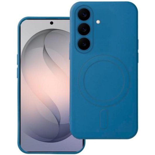 Funda para móvel Cool Carcasa Magnética Silicone Azul Flexível Resistente para Samsung S947 Galaxy S26 Plus