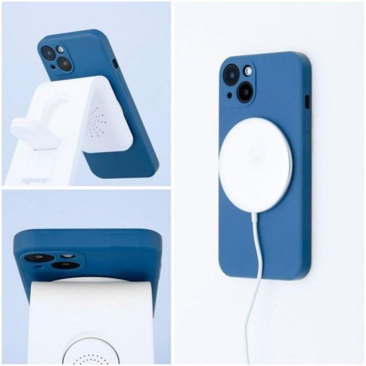 Funda para móvel Cool Carcasa Magnética Silicone Azul Flexível Resistente para Samsung S947 Galaxy S26 Plus